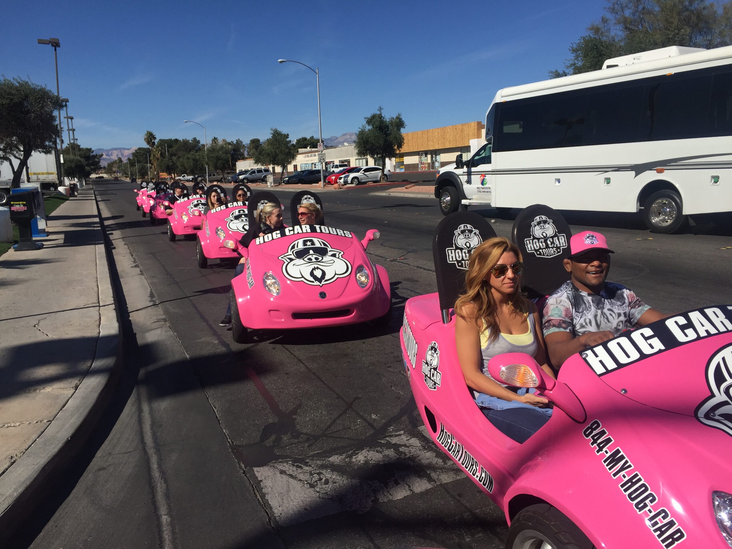 Private group Hog Car tour in Las Vegas