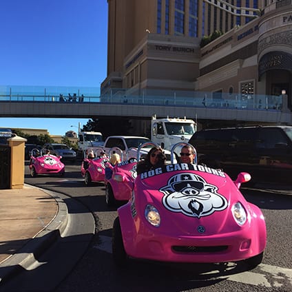 Pink Hog Car