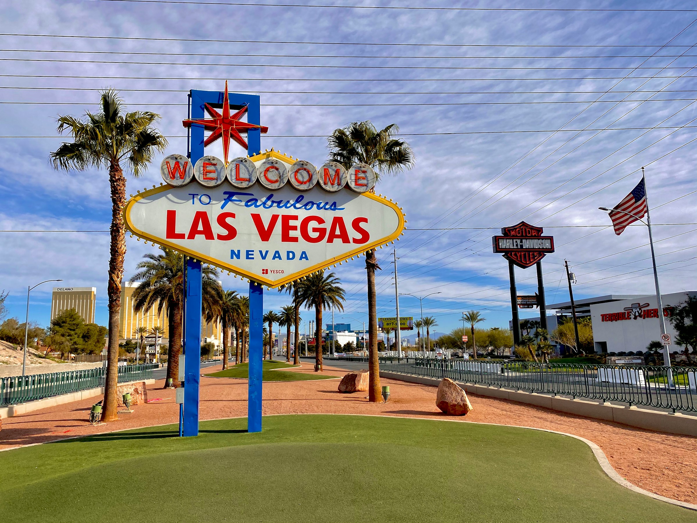 Welcome to Fabulous Las Vegas sign